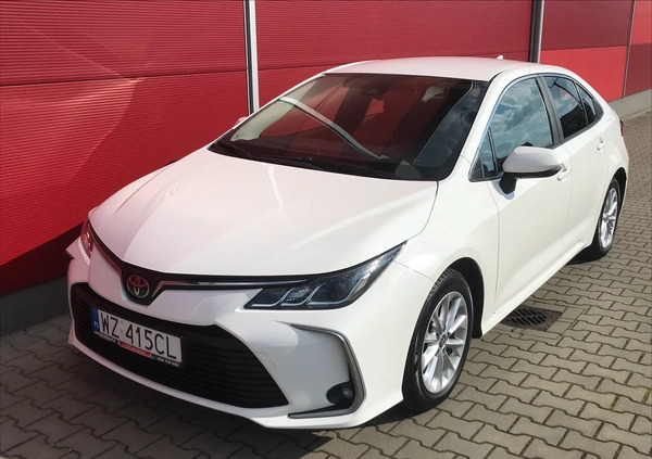 Toyota Corolla cena 75900 przebieg: 79211, rok produkcji 2020 z Lipsk małe 211